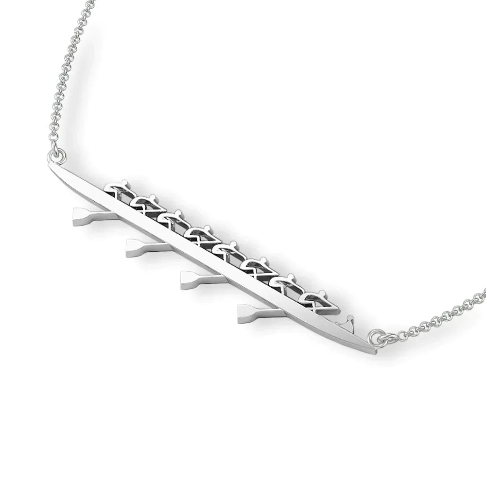 Rowing Eight With Coxswain Necklace