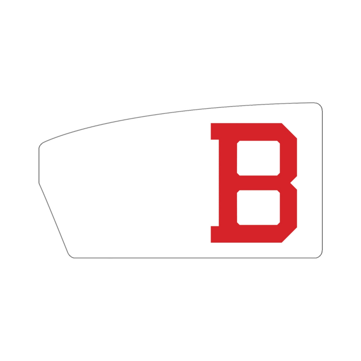 Letter B - Outline - Letter - Sticker