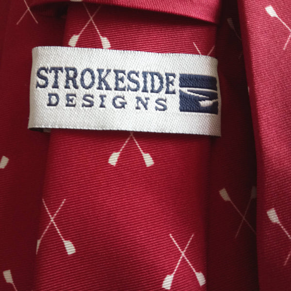 Rowing Tie and Tie Tack - Strokeside Designs